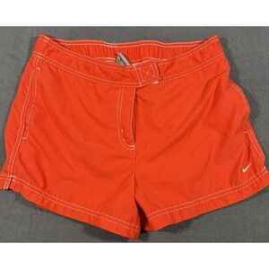 Nike Women's mediuml  Red training‎ Running Shorts Elastic , Pockets